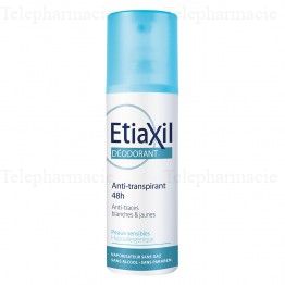 ETIAXIL vaporisateur d&eacute;odorant antitranspirant 48h