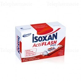 ISOXAN ActiFlash goût citron/gingembre sticks x 24