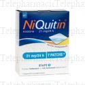 Niquitin 21 mg/24 heures Bo&icirc;te de 7 dispositifs