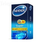 Super securite et confort easy fit preservatifs x28