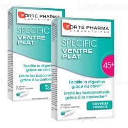 FORTÉ PHARMA Minceur spécific ventre 45+ lot de 2 x 28 comprimés Lot de 2 x 28 gélules
