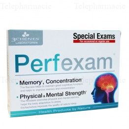 LES 3 CH&Ecirc;NES Perfexam 30 comprim&eacute;s