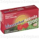VITASCORBOL Ac&eacute;rola 1000 vitamine C comprim&eacute;s &agrave; croquer x 30