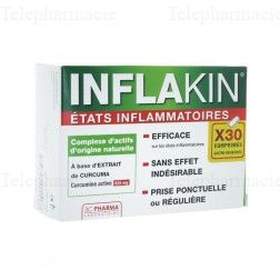 LES 3 CH&Ecirc;NES Inflakin apaisant physiologique x30 comprim&eacute;s