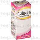 Caltrate vitamine d' 600 mg/400 ui Flacon 60 comprimés