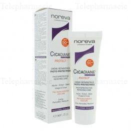 NOREVA Cicadiane soin r&eacute;parateur apaisant SPF 50+ tube 40 ml