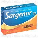 Sargenor 1 g/5 ml Bo&icirc;te de 20 ampoules