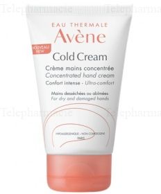 Cold cream cr&egrave;me mains peaux dess&egrave;chees ou abimees 50ml