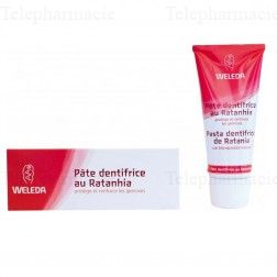 Pate Dentifrice au Ratanhia Lot de 2 x 75ml