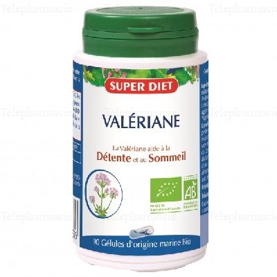 SUPERDIET Val&eacute;riane Bio 90 g&eacute;lules