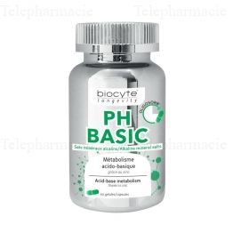 BIOCYTE Longevity Minéraux - PH Basic 90 gélules