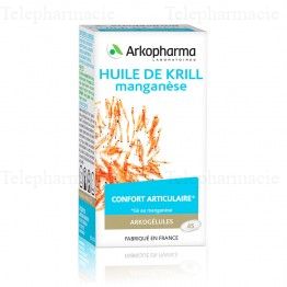 ARKOPHARMA Arkogelules - Huile de Krill / Manganèse 45 gélules
