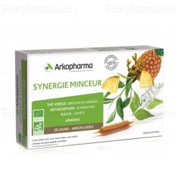 ARKOPHARMA Arkofluides - Synergie minceur bio 20 ampoules
