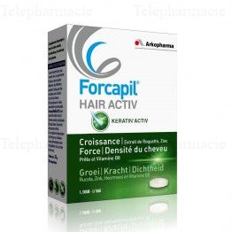 ARKOPHARMA Forcapil hair activ programme intensif 3 mois (90 comprim&eacute;s)