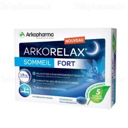 ARKOPHARMA Arkorelax sommeil fort 8h boite de 15 comprim&eacute;s