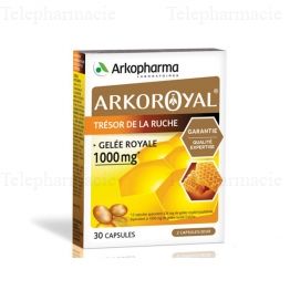 Arkoroyal gel&eacute;e royale 1000mg 30 capsules