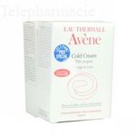 AV&Egrave;NE COLD CREAM pain surgras Lot x 2