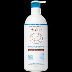 Solaire reparateur apr&egrave;s-soleil gel lact&eacute; peaux sensibles 400ml