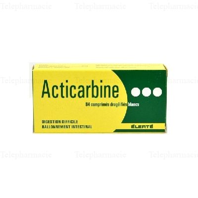 Acticarbine Boîte de 84 comprimés