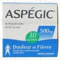 Asp&eacute;gic 500 mg Bo&icirc;te de 30 sachets-doses