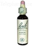 FLEURS DE BACH Original n&deg;02 Aspen fleurs de bach flacon compte-gouttes 20ml