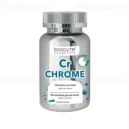 BIOCYTE Longevity Minéraux - Cr chrome 60 gélules