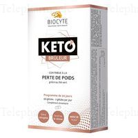 BIOCYTE Keto - Brûleur 60 gélules