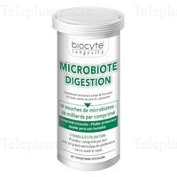 BIOCYTE Longevity Probiotiques - Microbiote Digestion 20 comprimés