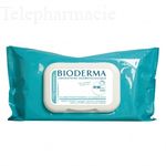 BIODERMA ABCderm H2O lingettes nettoyantes Paquet de 60 lingettes