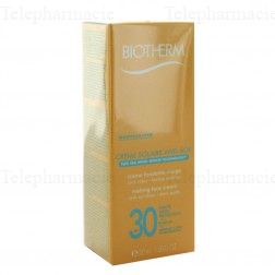 Solaire cr&egrave;me visage anti age spf30 50ml