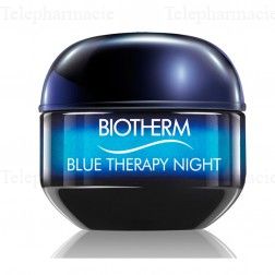 BIOTHERM Blue Therapy crème nuit réparation des signes visibles de l'âge pot 50ml