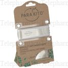 Bracelet r&eacute;pulsif anti-moustique naturel couleur unie des 3 ans