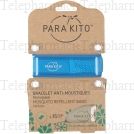 Bracelet r&eacute;pulsif anti-moustique naturel couleur unie des 3 ans