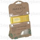 Bracelet r&eacute;pulsif anti-moustique naturel couleur unie des 3 ans