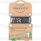 Bracelet r&eacute;pulsif anti-moustique naturel couleur unie des 3 ans