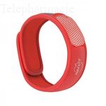 Bracelet r&eacute;pulsif anti-moustique naturel couleur unie des 3 ans