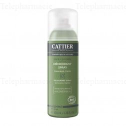 CATTIER Homme Safe-Control déodorant spray bio