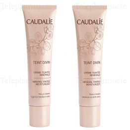 CAUDALIE Cr&egrave;me teint&eacute;e min&eacute;rale peaux mates tube 30ml