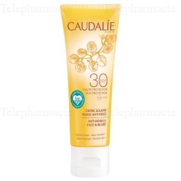 CAUDALIE Crème Solaire Visage Anti-rides SPF30 tube 50ml