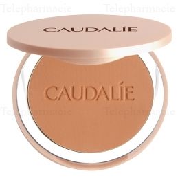 CAUDALIE Teint divin poudre bonne mine min&eacute;rale poudrier de 10g avec miroir