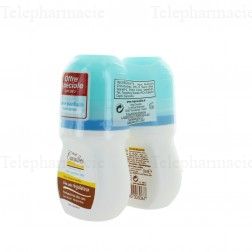 Deo-soin regulateur sans parfum 48h peaux d&eacute;licates et sensibles 2x50ml