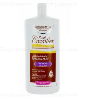 Lait Bain et Douche Surgras Actif Hydratant Lait de Figue 750ml + 33% Offert