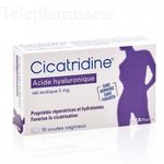 CICATRIDINE OVULE VAGINAL 10