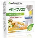 ARKOPHARMA Activox - Arkovox maux de gorge comprimés bicouches à sucer x 20