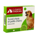 Scanil chiots et petits chiens vermifuges cl&eacute;ment 6 comprim&eacute;s
