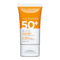 CLARINS Cr&egrave;me Solaire Toucher Sec - Visage UVA/UVB 50+ tube 50ml
