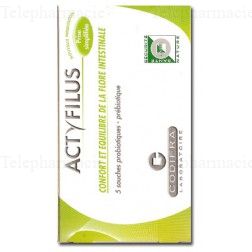 CODIFRA Actyfilus confort intestinal 30 gélules