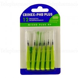 CRINEX PHB Plus brossettes vertes 2,4 mm x12