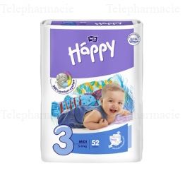 Couches Bébé Midi 52 couches