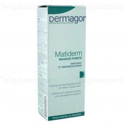 Matiderm masque purete matifiant et seboregulateur 40ml